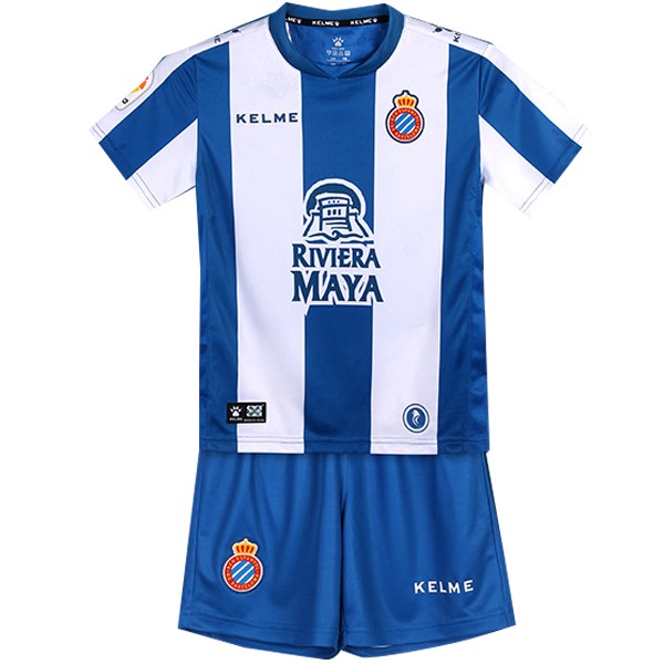 Camiseta Español Replica Primera Ropa Niños 2018/19 Azul